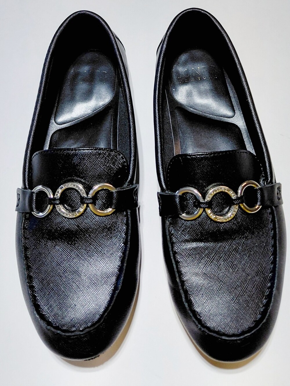 JONES NEW YORK Women's Rannel Black Slip-On Loafers Size 9M